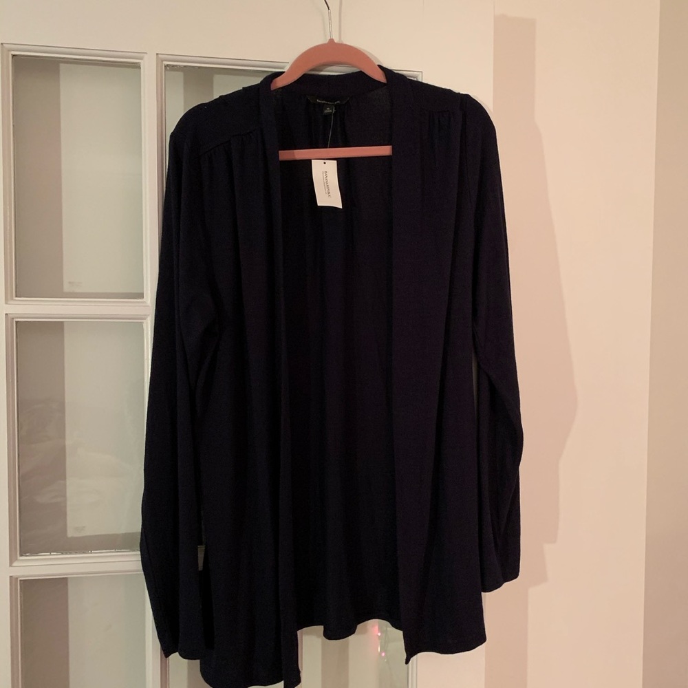 NWT Banana Republic Black Cardigan Sweater
